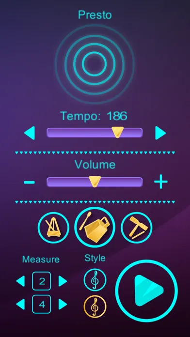 Capturas de pantalla de The Best Simple Metronome