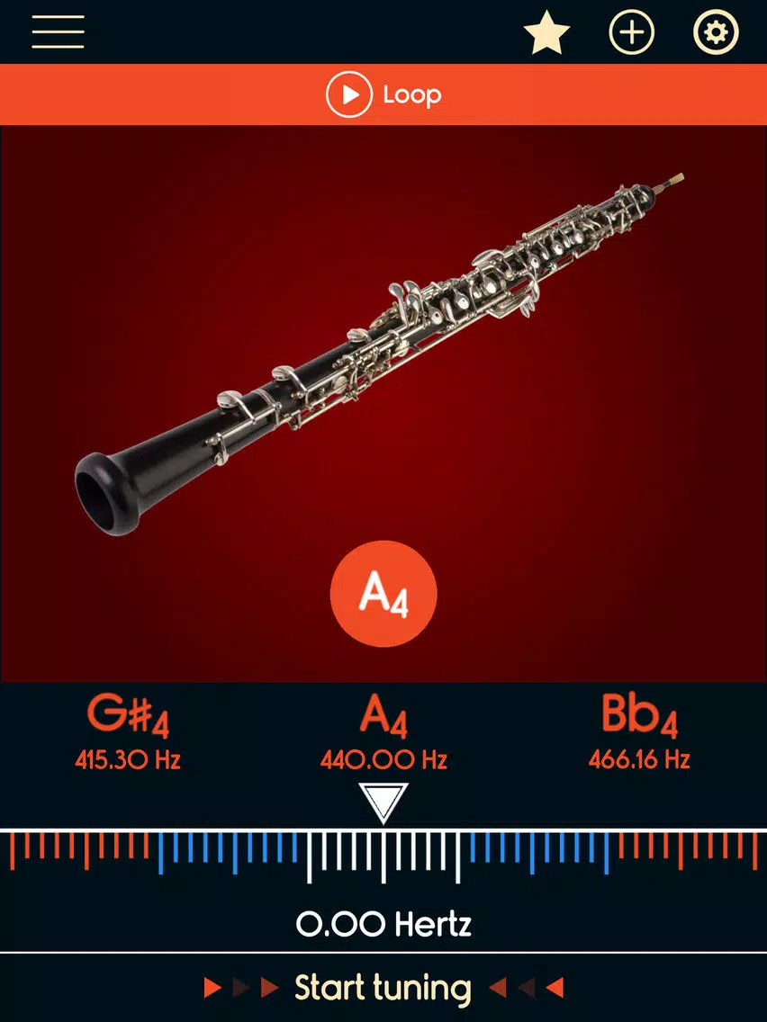 Oboe Tuner iPad  Ekran Görüntüleri