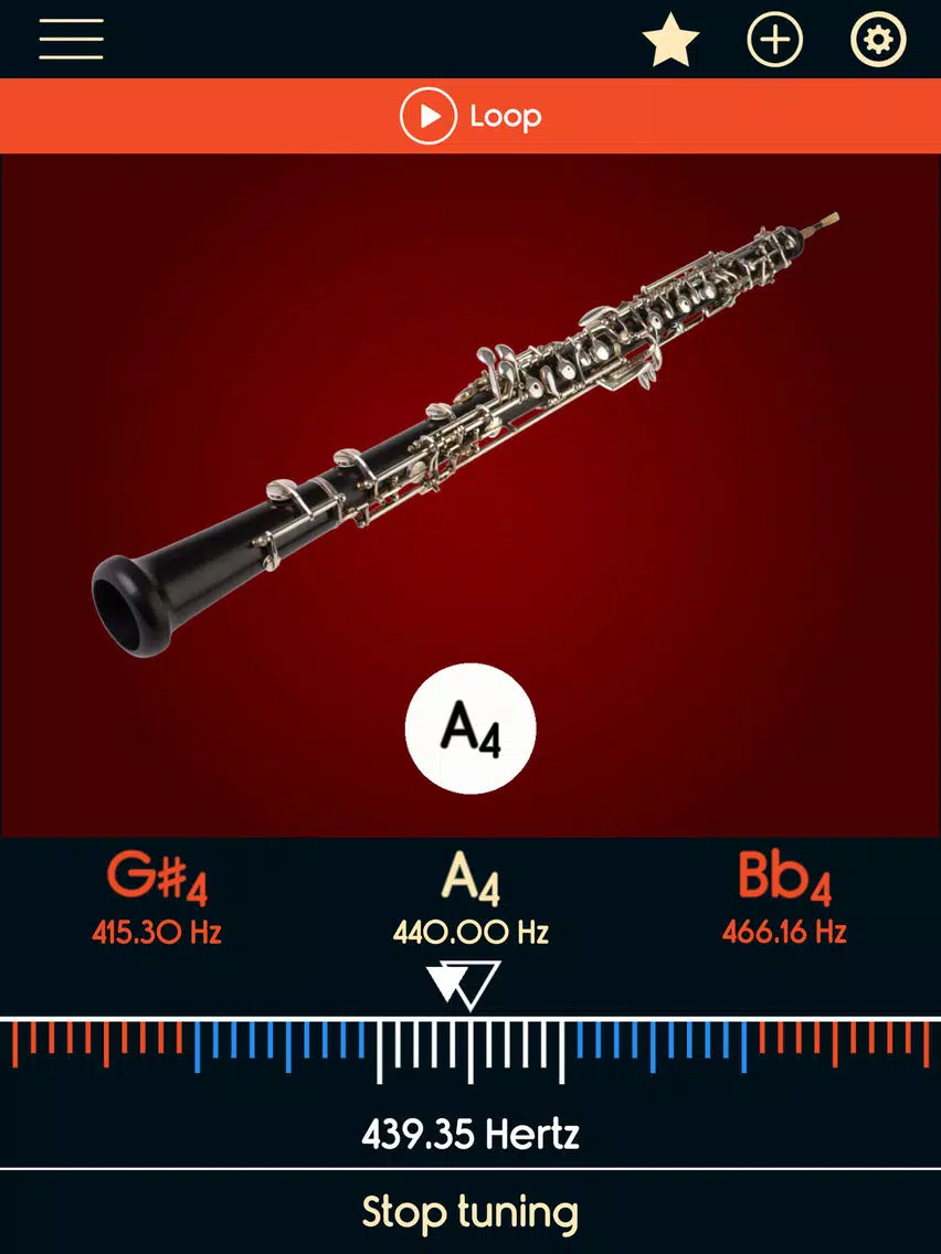 Oboe Tuner iPad  Ekran Görüntüleri