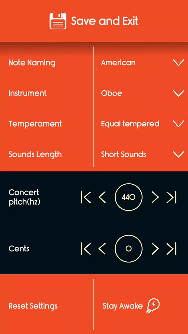 Oboe Tuner Ekran Görüntüleri