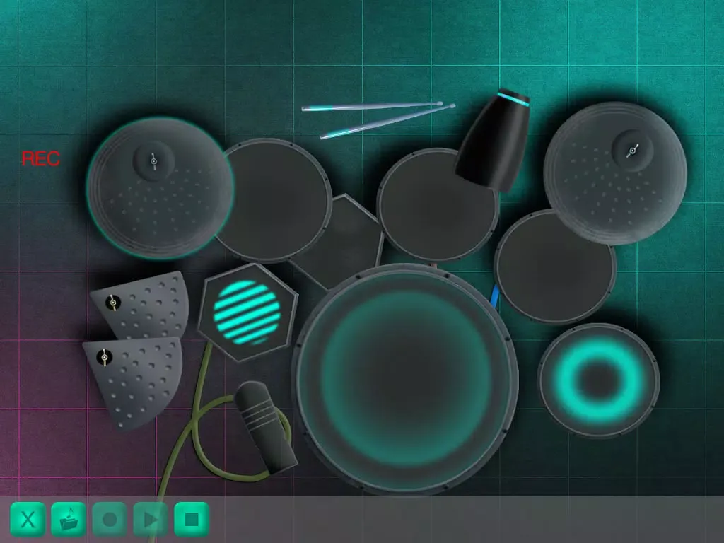 Screenshot di The Best Electronic Drums+ iPad 