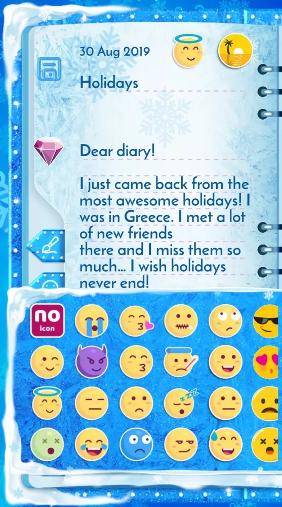Скриншоты Winter Princess Diary