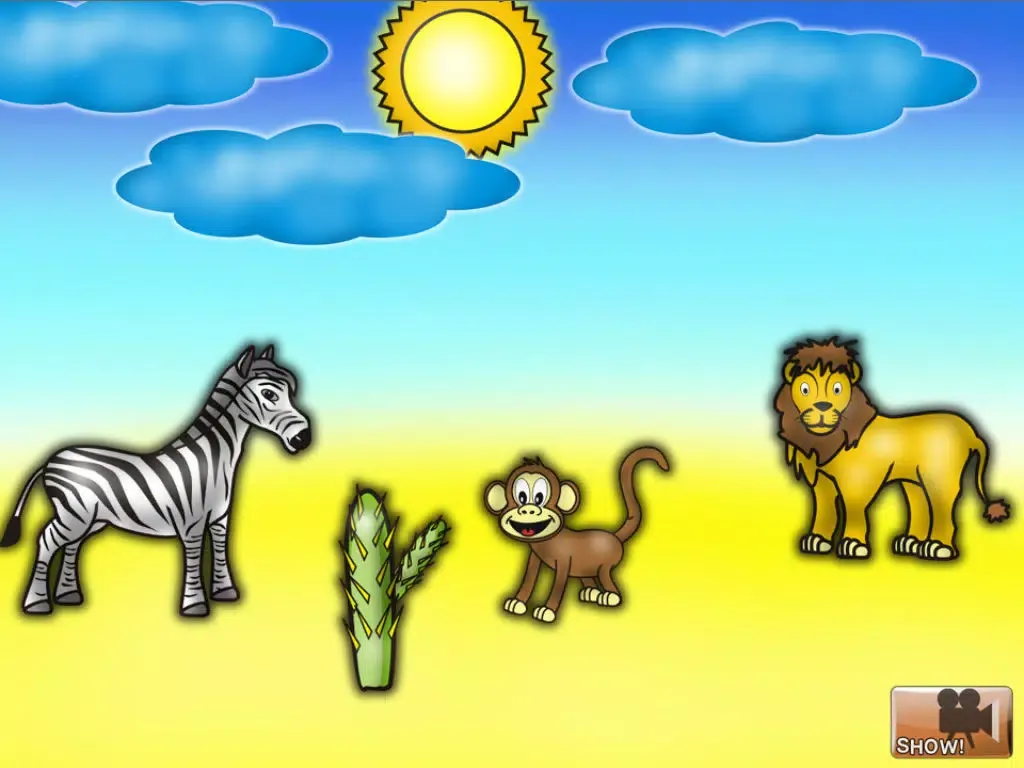Funny Animals for Kids - puzzle with voices iPad  スクリーンショット
