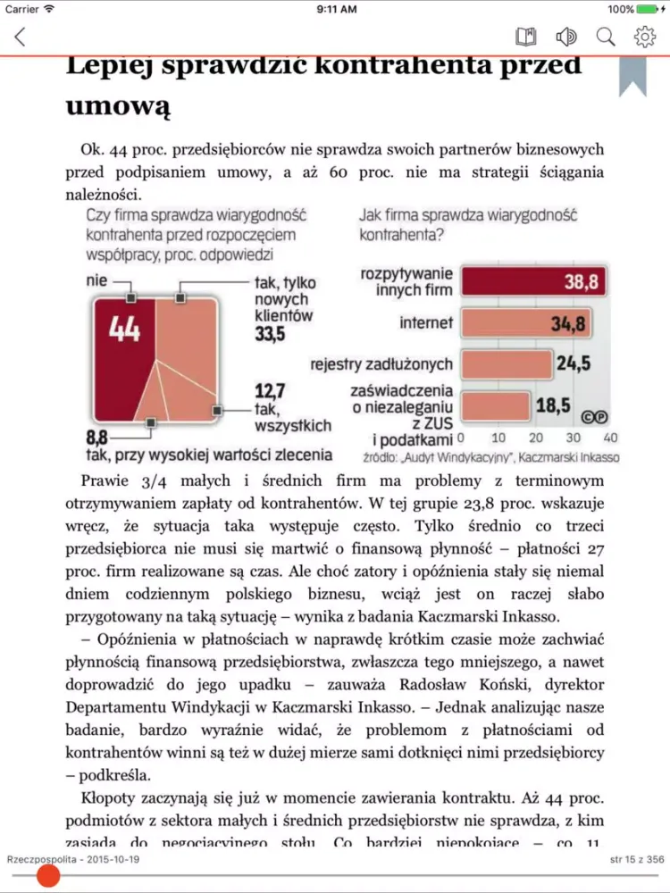 Screenshot di Nexto Reader iPad 