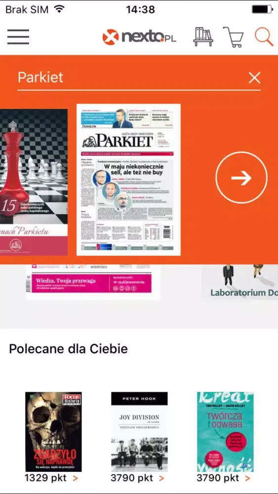 Screenshot di Nexto Reader