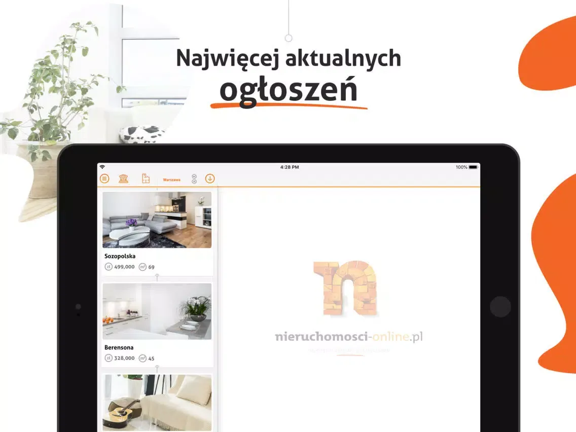 Capturas de pantalla de Nieruchomosci-online.pl (beta) iPad 
