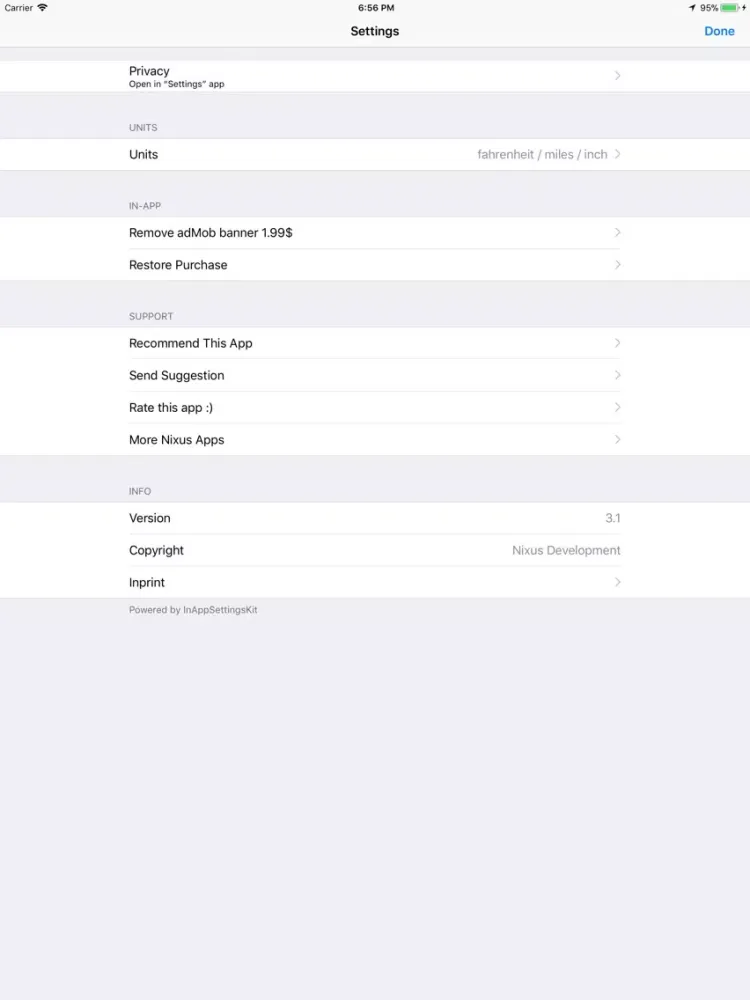 صور Ski Resorts Weather iPad 