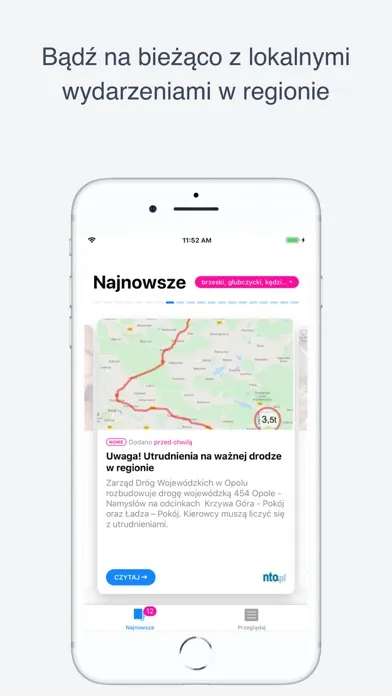 Captures d'écran de Nowa Trybuna Opolska