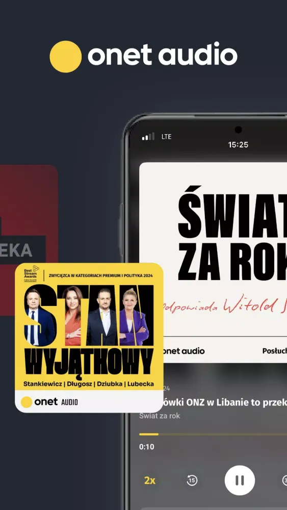 Onet Audio Screenshots