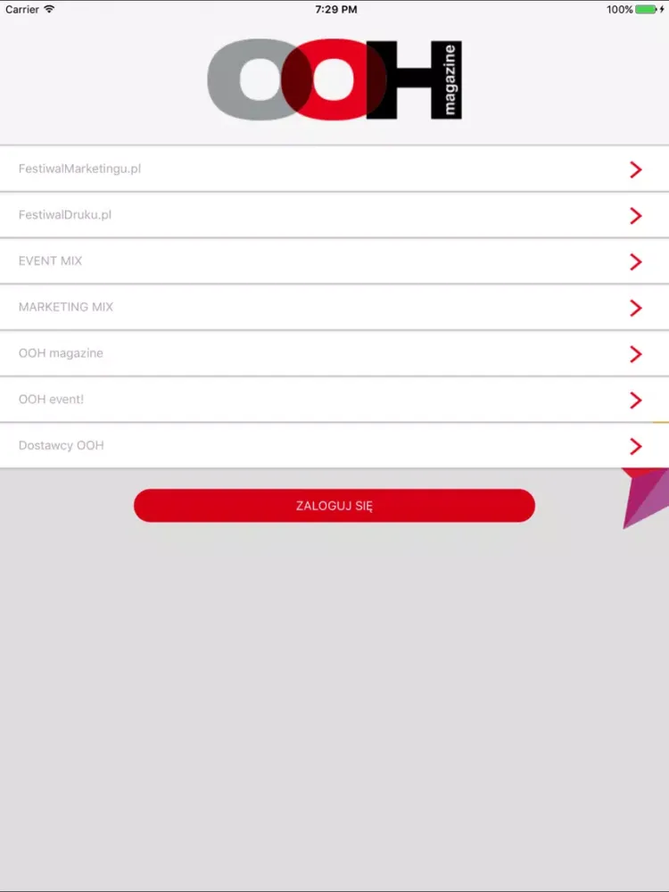 Festiwal Marketingu iPad 應用截圖