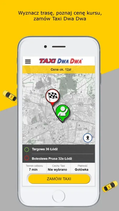 TAXI DWA DWA Łódź 196 22應用截圖