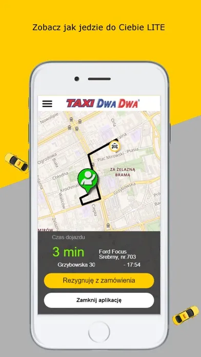 TAXI DWA DWA Łódź 196 22應用截圖
