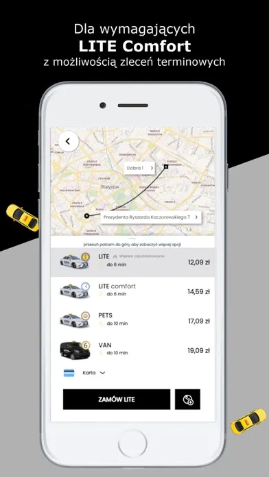 LITE Taxi - tanie przejazdy Screenshots