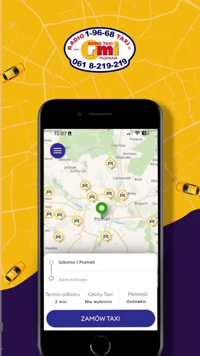 RMI TAXI Poznań 1-96-68应用截图