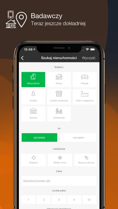 Tangkapan layar Otodom. Serwis Nieruchomości