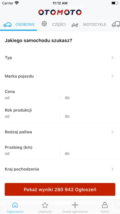 OTOMOTO.pl سکرین شاٹس