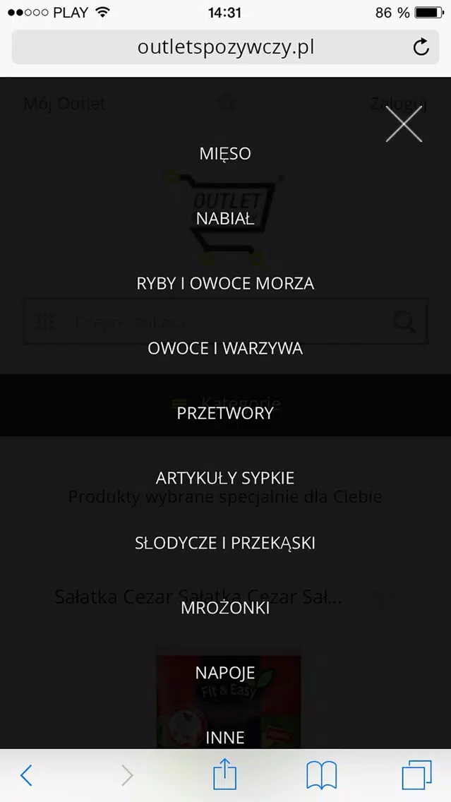 Outlet Spożywczy Screenshots