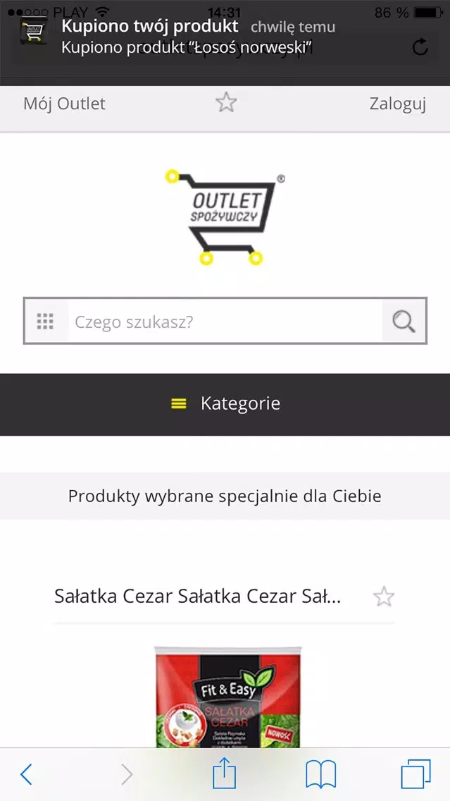 Outlet Spożywczy Screenshots