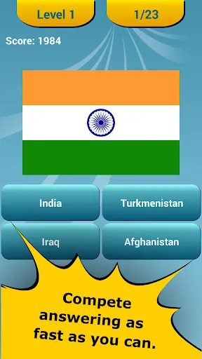 Screenshot di World Flags Quiz