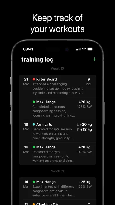 صور hang! hangboard timer
