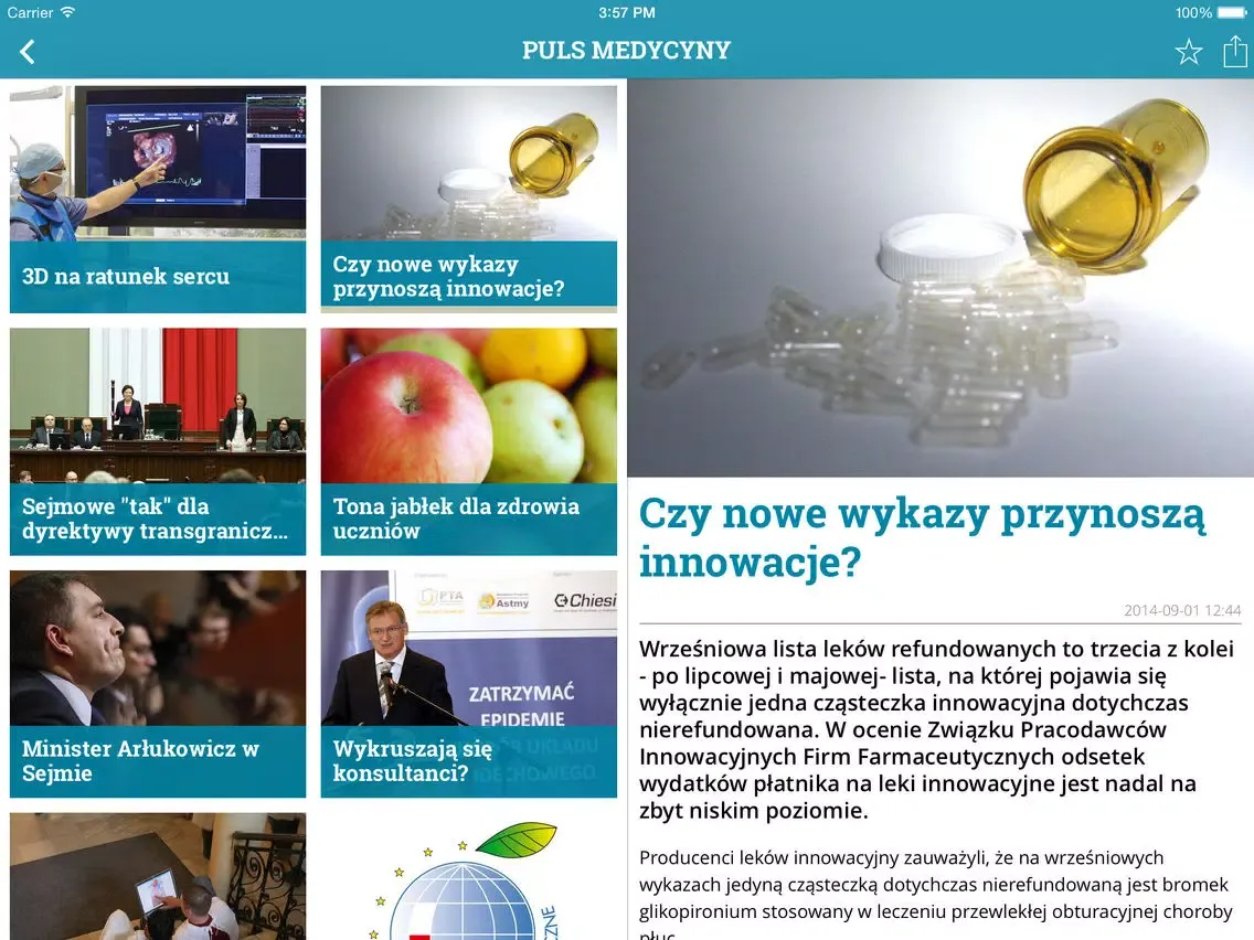 Puls Medycyny iPad  Screenshots