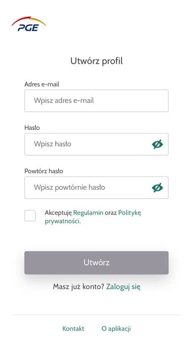 Moje PGE سکرین شاٹس