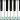 Piano keyboard 2022