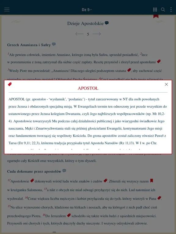 Pismo Święte z komentarzem iPad  স্ক্রিনশট