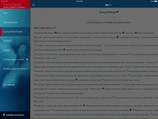 Pismo Święte z komentarzem iPad  স্ক্রিনশট