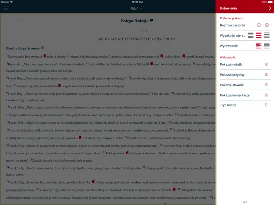 Pismo Święte z komentarzem iPad  স্ক্রিনশট