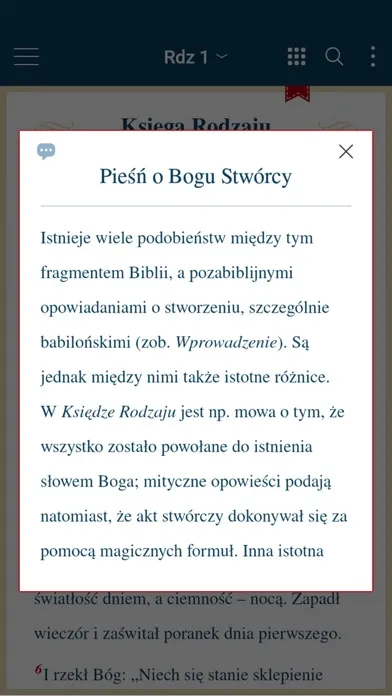 Pismo Święte z komentarzem স্ক্রিনশট