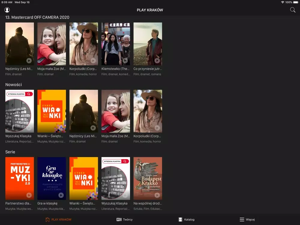 Capturas de pantalla de Play Kraków iPad 