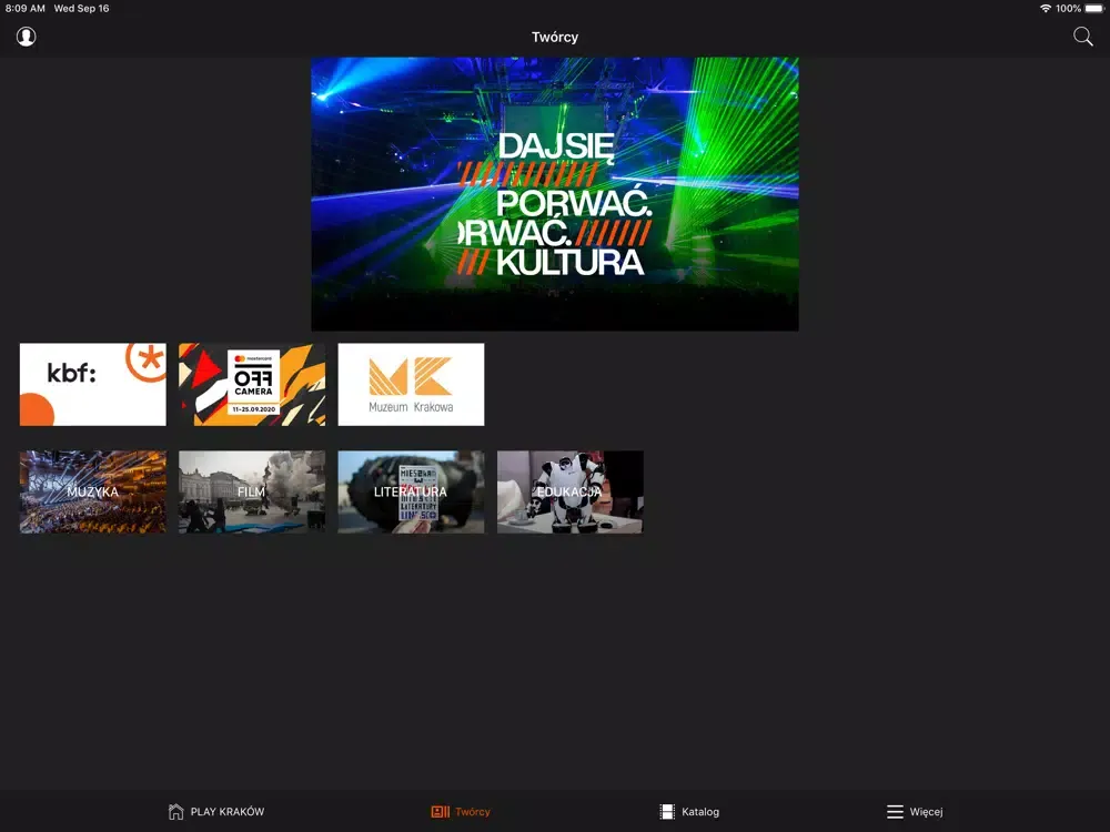 Capturas de pantalla de Play Kraków iPad 