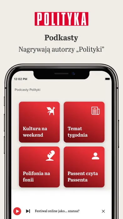 Polityka: Tygodnik News Audio স্ক্রিনশট