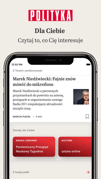 Polityka: Tygodnik News Audio স্ক্রিনশট