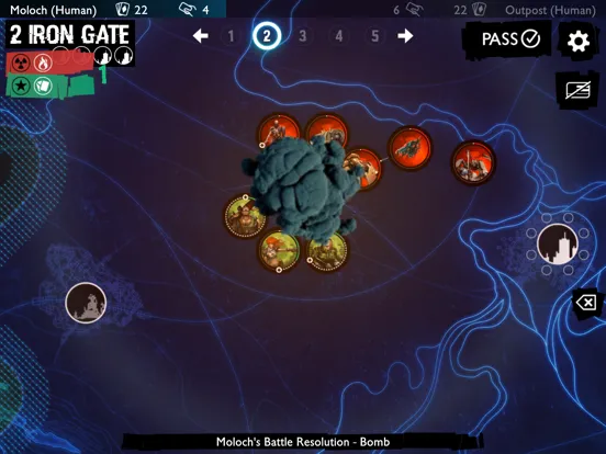 Neuroshima Convoy card game iPad 应用截图