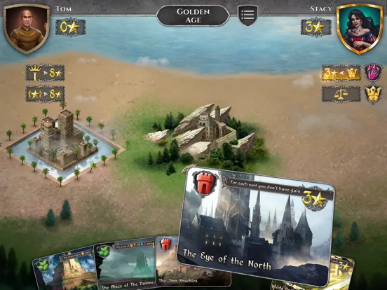 Tides of Time: The Board Game iPad  Screenshots