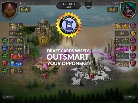 Tides of Time: The Board Game iPad  Screenshots