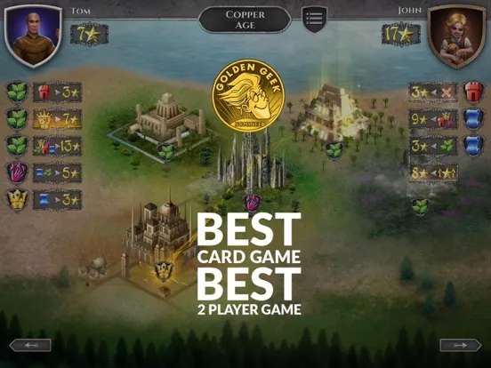 Tides of Time: The Board Game iPad  Screenshots