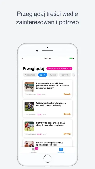 Dziennik Łódzki Ekran Görüntüleri