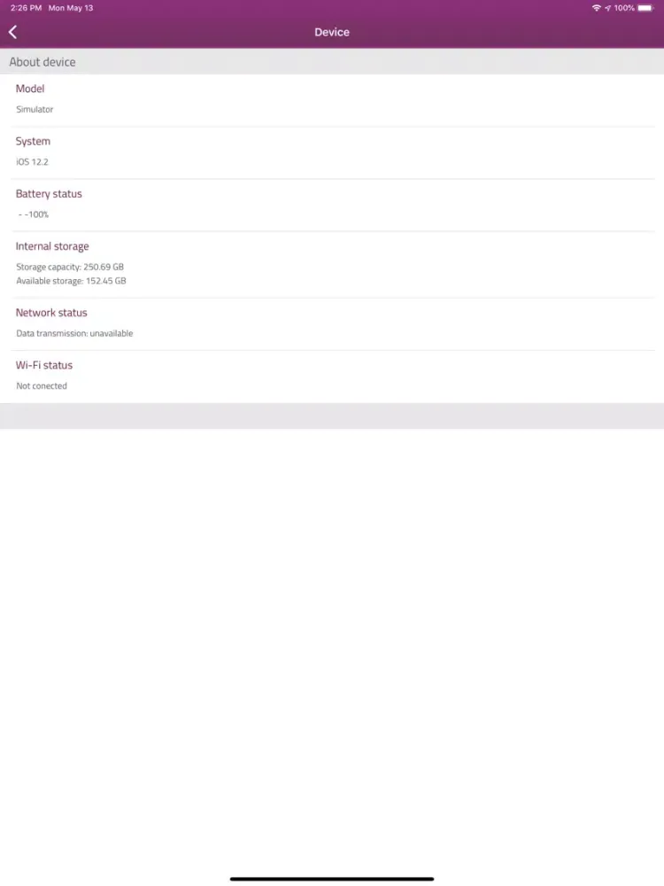 Proget iPad  سکرین شاٹس