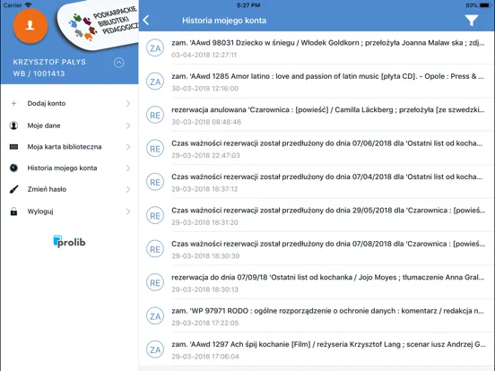 e-Biblioteki Pedagogiczne iPad  Screenshots