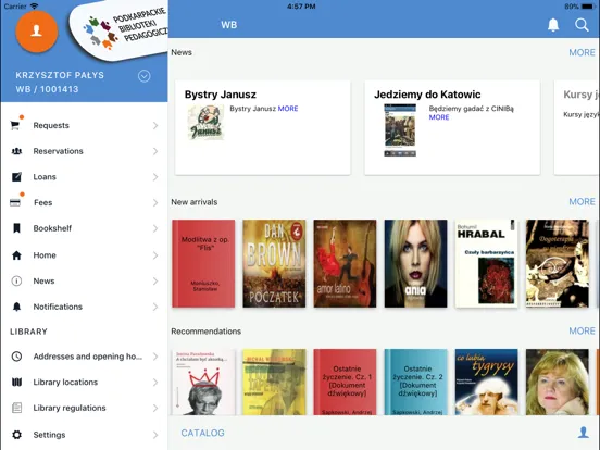 e-Biblioteki Pedagogiczne iPad  Screenshots
