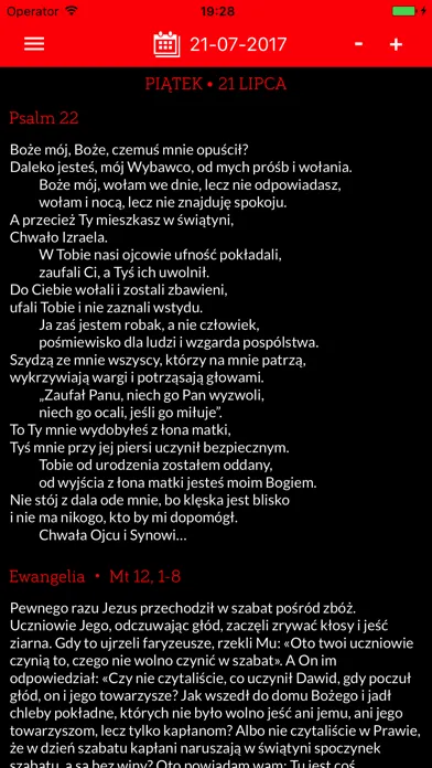Zrzuty ekranu 5 minut z Bogiem