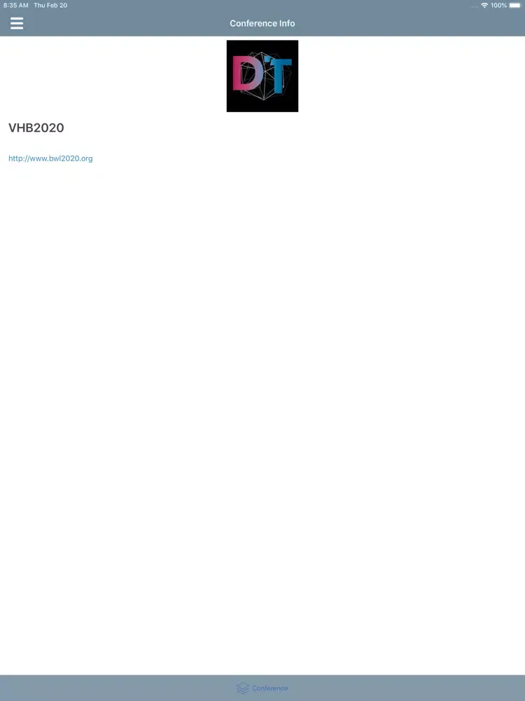 VHB2020 iPad 应用截图