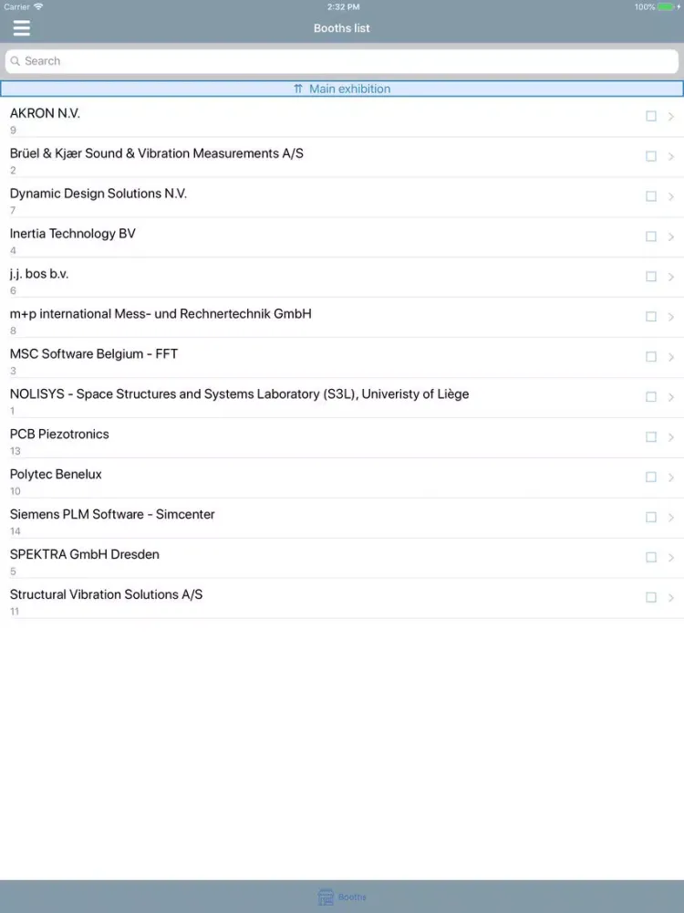 ISMA-USD 2018 iPad  Screenshots