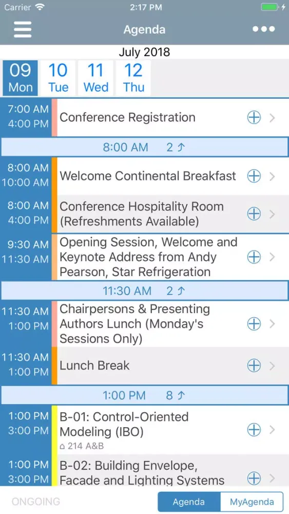 Screenshot di Purdue HL Conferences