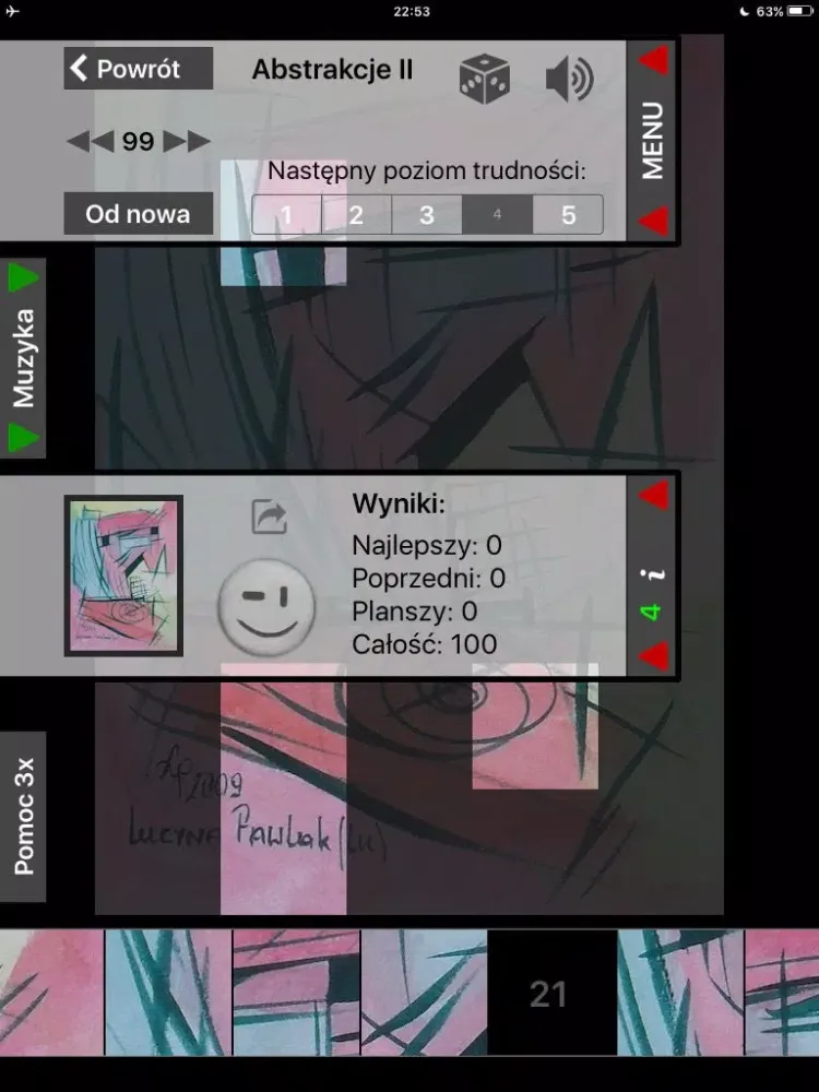 (Lu) Art Puzzle: Abstract II iPad  Screenshots