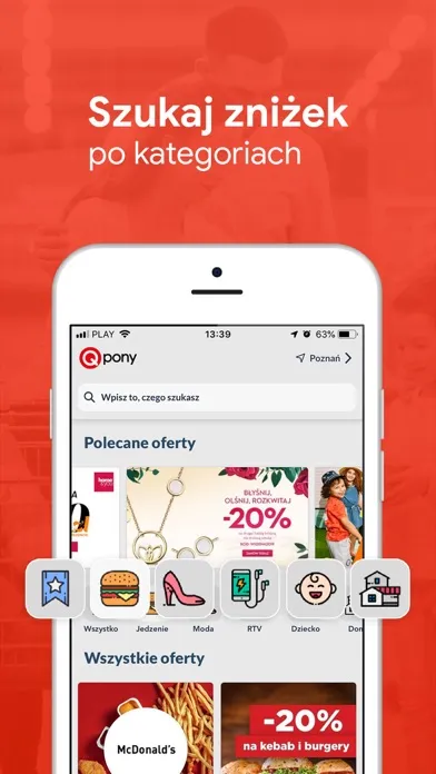 Qpony Promocje Kupony Zniżki应用截图