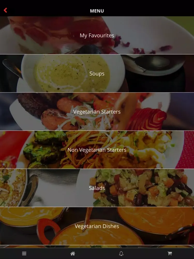 Ảnh chụp màn hình của Curry King - Kuchnia Indyjska iPad 